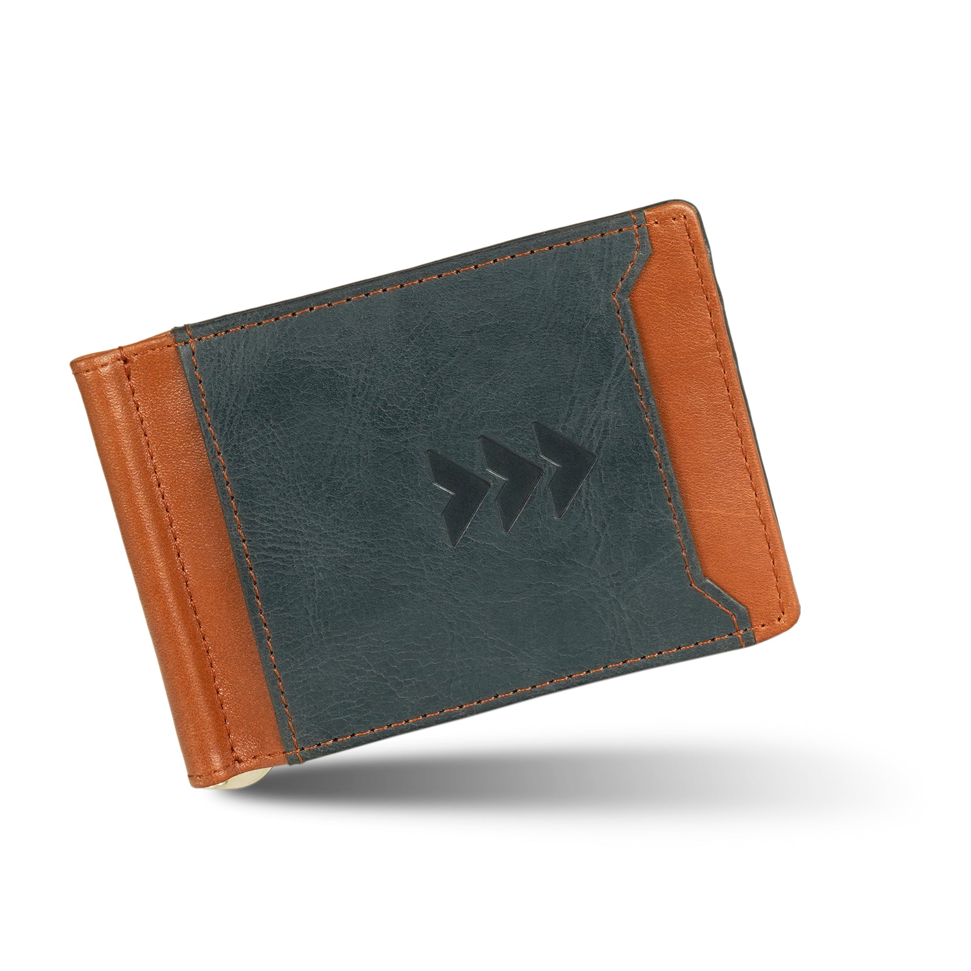 Gilmore Oak RENO Genuine Leather  Money Clip Wallet for Men