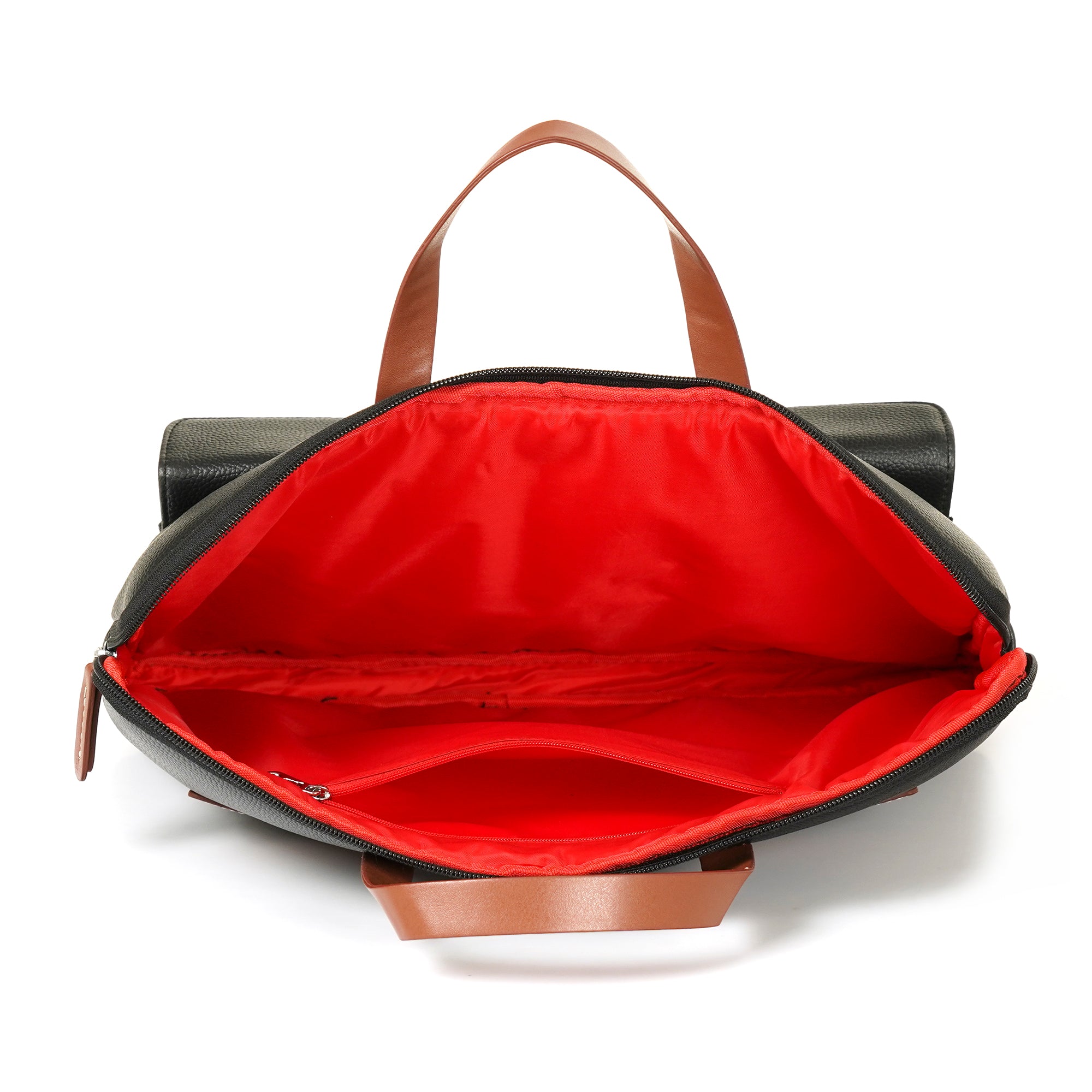 Rio Faux Leather Laptop Case / Sleeves for 15.6 inch Laptops Brown