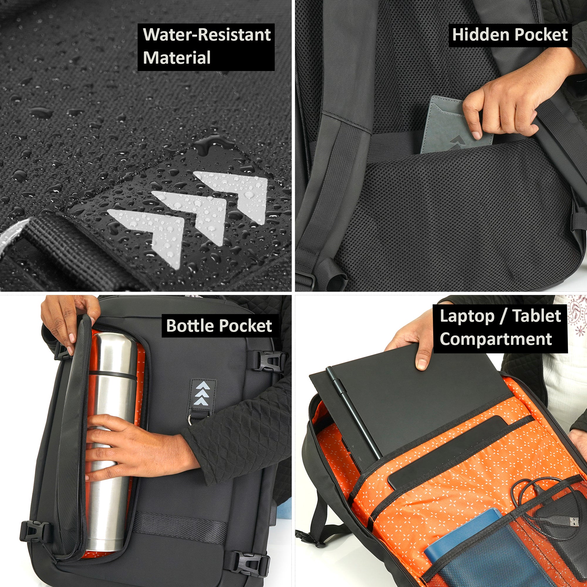 Gilmore Oak Flux Work For Men and Women Anti-Theft 15.6 Inch Laptop Backpack 26L