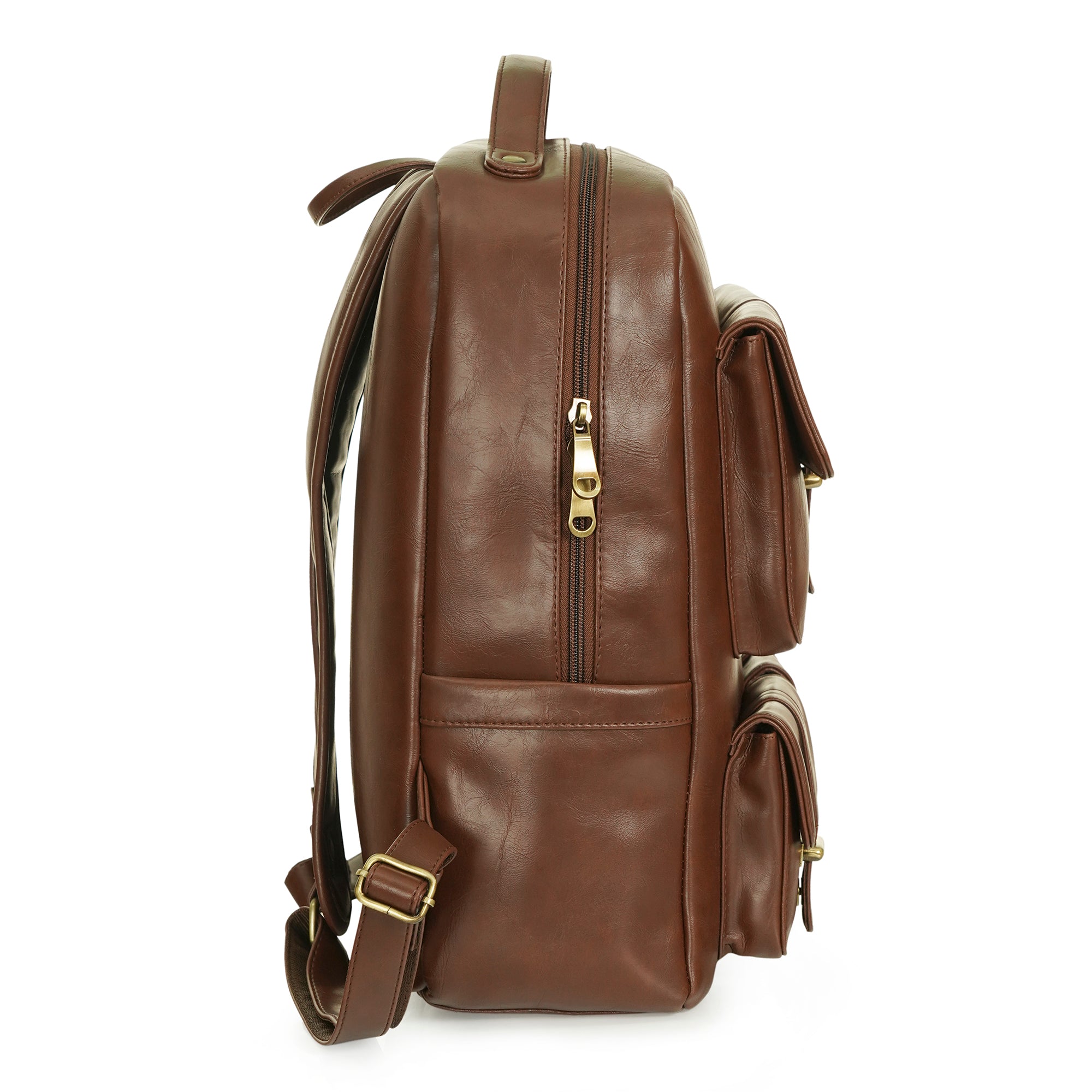 Carroway Leatherette Travel & Office Laptop Backpack | Premium Finish ...