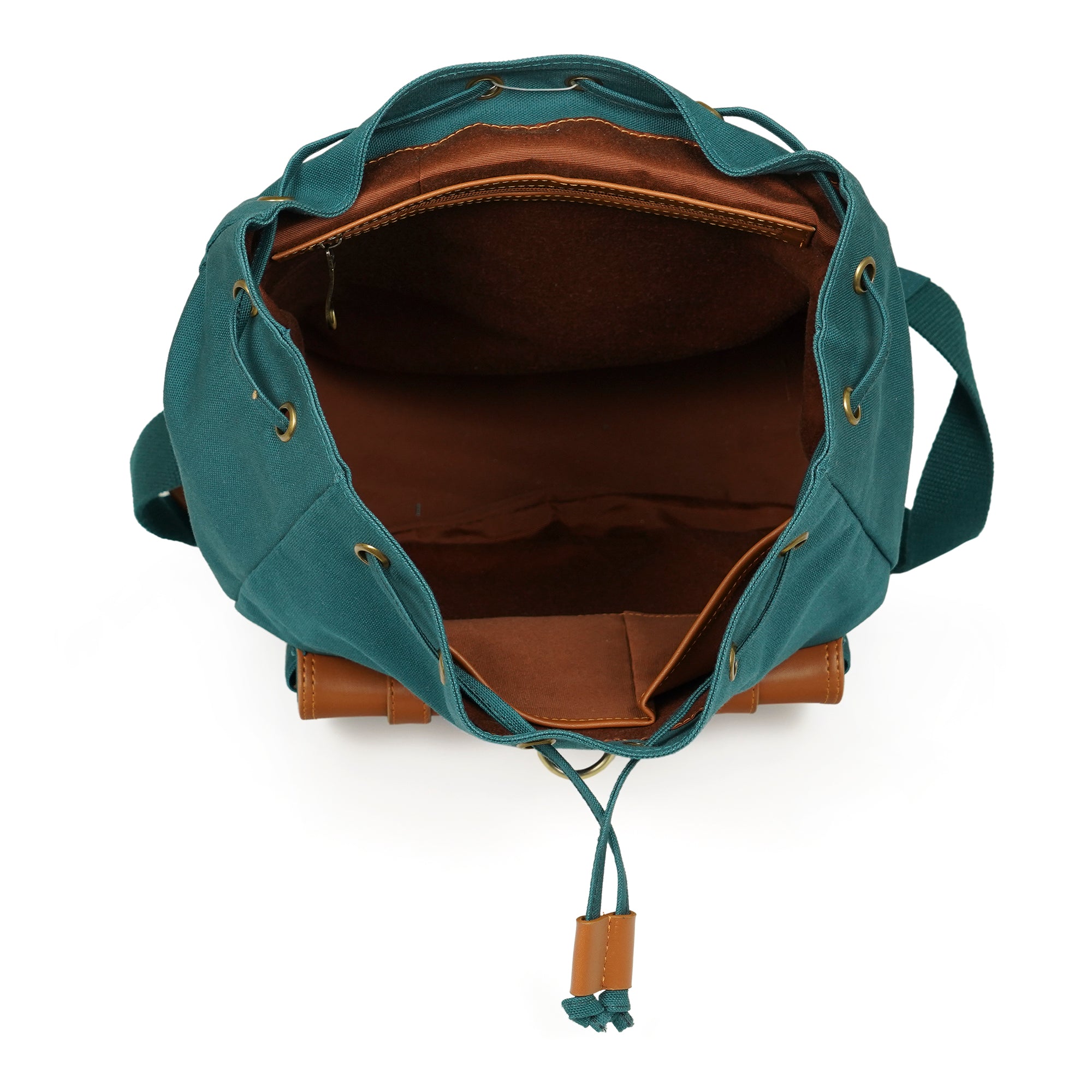 Teal and Tan