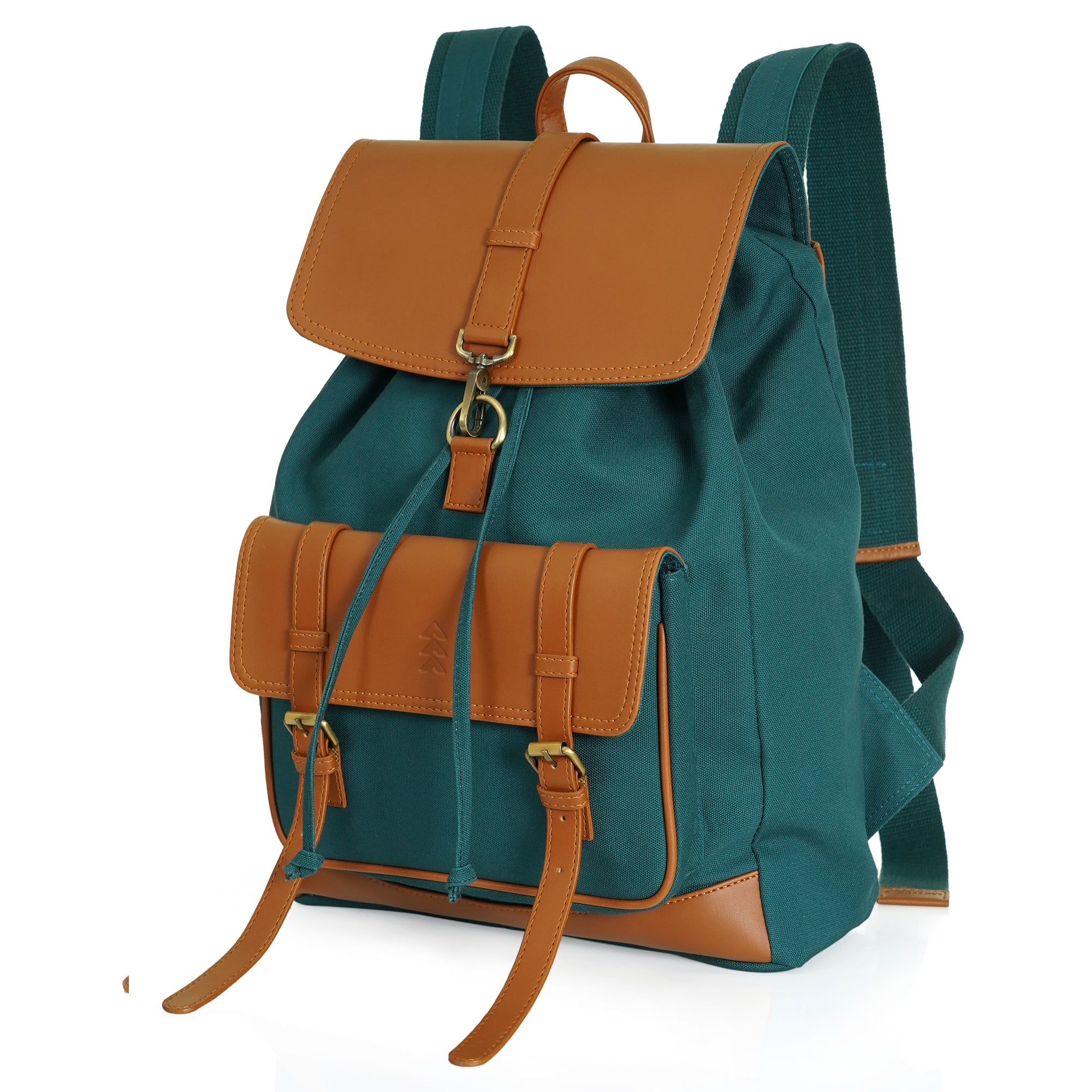 Teal and Tan