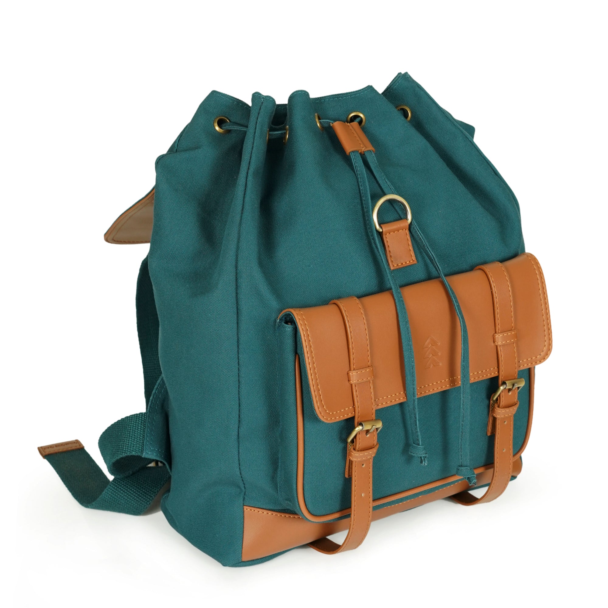 Teal and Tan