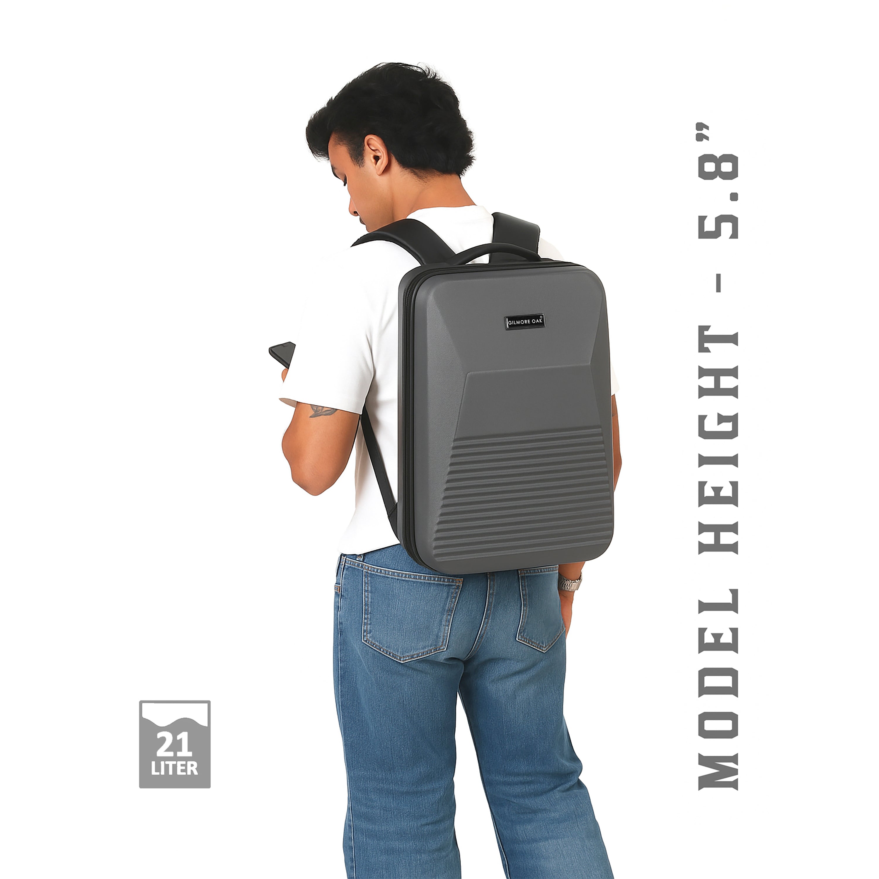 Hard Shell Gt Backpack RebelX Hard Shell Travel Backpack with Padded Laptop Compartment upto ...