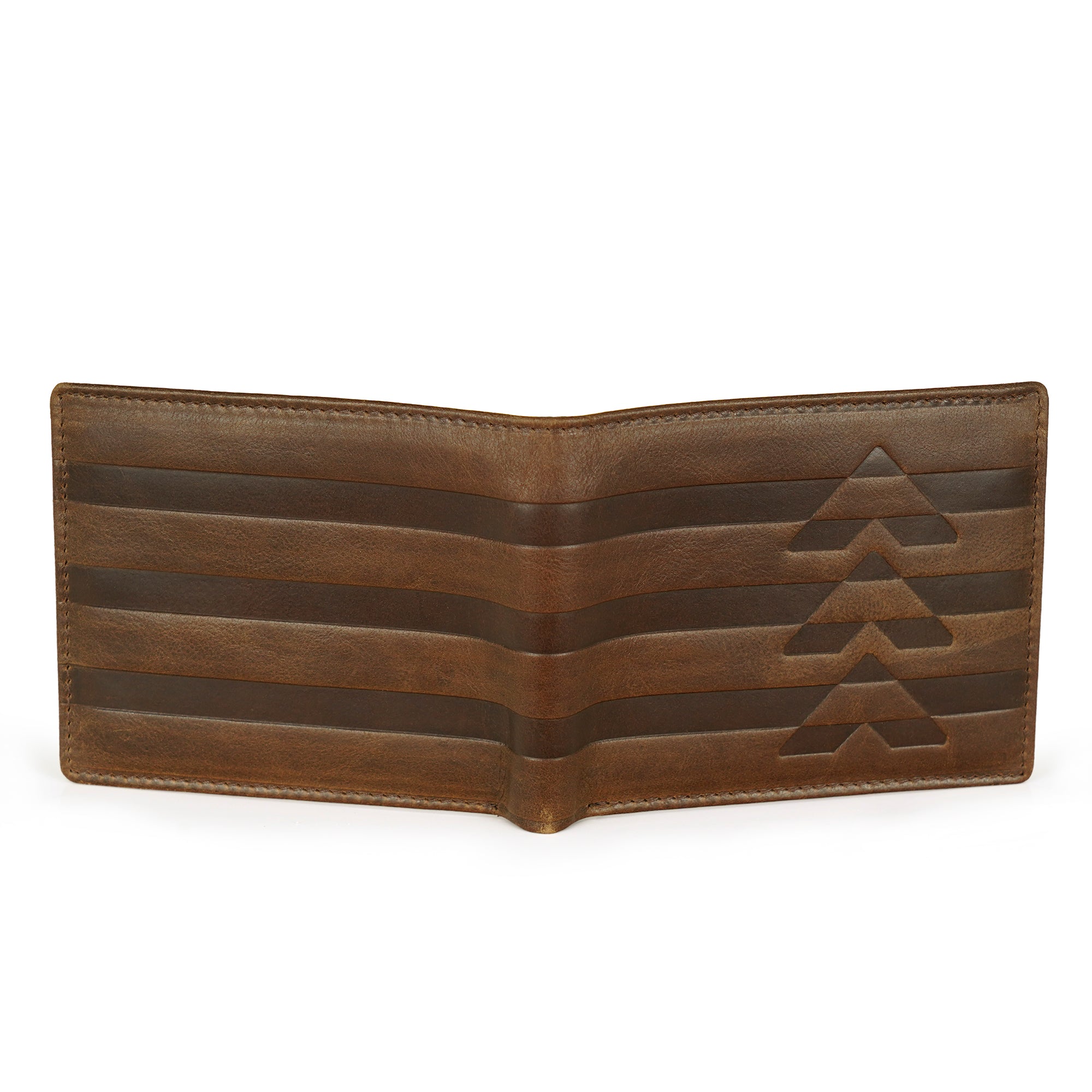 Hidex Bifold Men RFID Secure Wallet with 8 Card Slots Genuine Leather