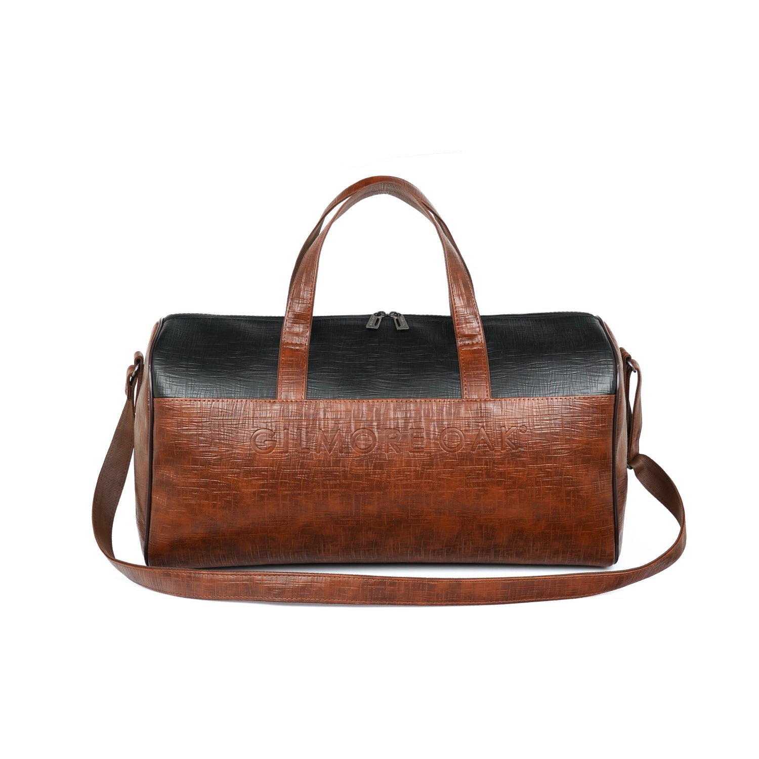 Spark Leatherette Unisex Weekender Travel Duffle Bag Ocean Blue